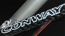 Conway-Logo auf Carbon-Rahmen: An diesen Anblick werden sich manche Hartje-Kunden erst noch gewöhnen müssen.