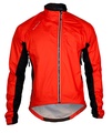 Die Rennrad-Jacke Spring Classic gibt es in Schwarz oder Rot.