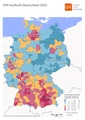 Kaufkraftverteilung in Deutschland