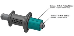 Umrüstkit für Shimano 11-fach