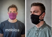 Mund-Nase-Masken mit Zusatzausrüstung