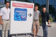 ARGE Fahrrad zieht positive Bilanz: v.l.: Michael Nendwich, Gernot Kellermayr, Wolfgang Haberstock