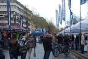 Reges Treiben in der Dortmunder Innenstadt beim E-Bike Festival