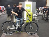 Heiko Müller mit dem neuen Delite-MTB Hybrid