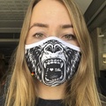 Individuell gestaltete Mund-Nasen-Masken 