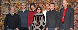 v.l.: Andreas Ehrhardt, Thomas Schwerdtner, Friedrich von Trotha, Andrea Groll, Thorsten Larschow, Ralf Rätzel, Albert Herresthal