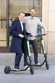 CEO Lawrence Leuschner (rechts) mit Nico Rosberg