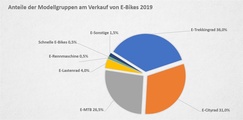 Modellgruppenaufteilung bei E-Bikes