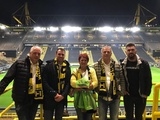 Willi Humpert (2. v. r.) ist bekennender Borussia Dortmund-Fan