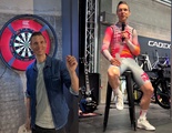 Foto: GIANT STORE MUNICH - Radsport-Legende Tony Martin überzeugte nicht nur auf dem Rennrad, sondern auch beim Interview auf der Bühne und am Dart-Board im GIANT STORE München