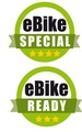 Die neuen Logos weisen auf Artikel hin, die entweder speziell für E-Bikes konzipiert wurden oder auch für diese Produktkategorie geeignet sind.