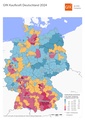 Kaufkraft in Deutschland für 2024
