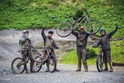 Schlechtes Wetter kennt man in der Bike Republic Sölden nicht.