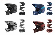 Der neue Fullface-Helm DBX 4.0 kommt in vier Farben.