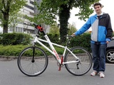 Varibike - Spaßfahrrad, das jedoch auf öffentlichen Wegen nicht gefahren werden darf.