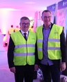 New Wave Geschäftsführer Andre Bachmann (rechts) gemeinsam mit dem Bürgermeister von Markt Geiselwind, Ernst Nickel.