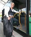 Gut verpackt und kostenlos transportiert im Bus -  beeon E-Bike