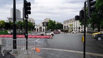 Der Londoner Marble Arch am Anfang des Videos von Jan Kamensky