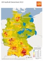 Kaufkraft in Deutschland 2013