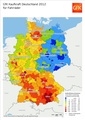 Sortimentskaufkraft für Fahrräder für 2012