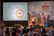 Nicole Schwenck (Delius Klasing Verlag)  und  Philipp Heinrich (Mountainbike Tourismusforum Deutschland)