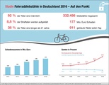 Fakten zum Fahrraddiebstahl