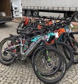 Die Polizei stellte Marken-E-Bikes an der Grenze sicher.