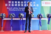 David Howard, Vice President und General Manager eröffnet die neue Niederlassung in Taichung.