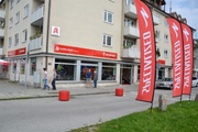 Außenansicht auf den neuen Specialized Concept Store in München