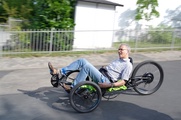 Wurde zum Trike-Fan: Tarek Al-Wazir