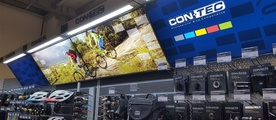 LED-Beleuchtung und attraktive Bildwelten beim neuen Wandkonzept von Contec