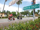 Exotische Radreiseziele, wie hier Mexiko, bilden weiterhin eine Minderheit. Allerdings wächst das Angebot an organisierten Touren zu Fernzielen.