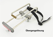 Der Universaladapter in einer Ausführung als Übergangslösung.