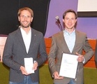Christoph Lermen und Michael Schmitz nahmen den Preis entgegen.