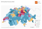 Kaufkraftverteilung in der Schweiz