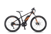 Interessante Ergänzung unter anderem für Jugendliche: Die Hardtail-Modelle im E-MTB-Programm von KTM werden 2016 auch in Rahmengröße 15 Zoll angeboten.