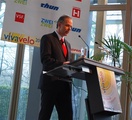 Albert Herresthal eröffnet den 2. Vivavelo Kongress in Berlin