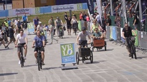 Von den 10.000 Besuchern nutzten viele die Gelegenheit zu Testfahrten.