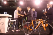 Dirk Strothmann durfte den Winner Innovation Award 2017 von Eddy Merckx entgegennehmen.