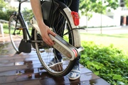 Forschungsprojekt mobiler Fahrradmotor.