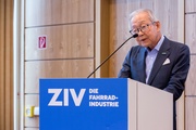 Ehrengast Yozo Shimano, Chairman and CEO von Shimano, reiste eigens für diese Veranstaltung als Gastredner an.