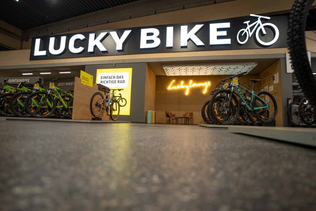 Lucky Bike startet in Bielefeld auf 4.000 Quadratmetern
