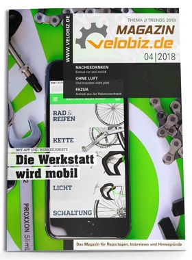 Titel velobiz.de Magazin 4-18