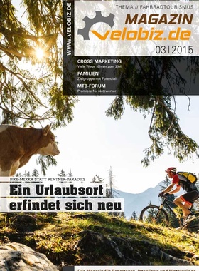 velobiz.de Magazin Ausgabe 3-15, Thema: Fahrradtourismus