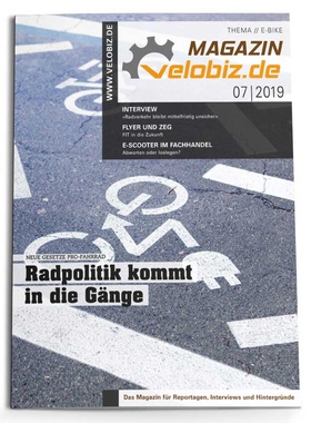 Titel velobiz.de Magazin 7-19