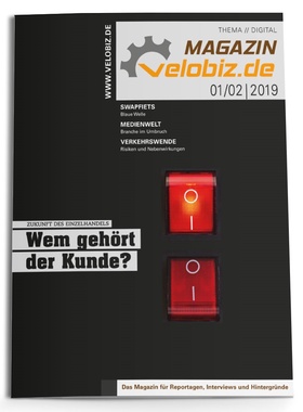Titel velobiz.de Magazin 1-2-19
