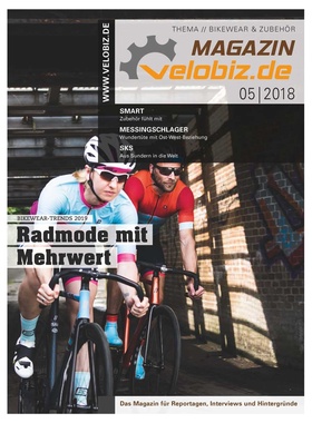 Titel velobiz.de Magazin 5-18